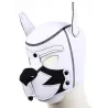 Kinky Puppy Cagoule PUPPY FOX Néoprène Noir-Blanc
